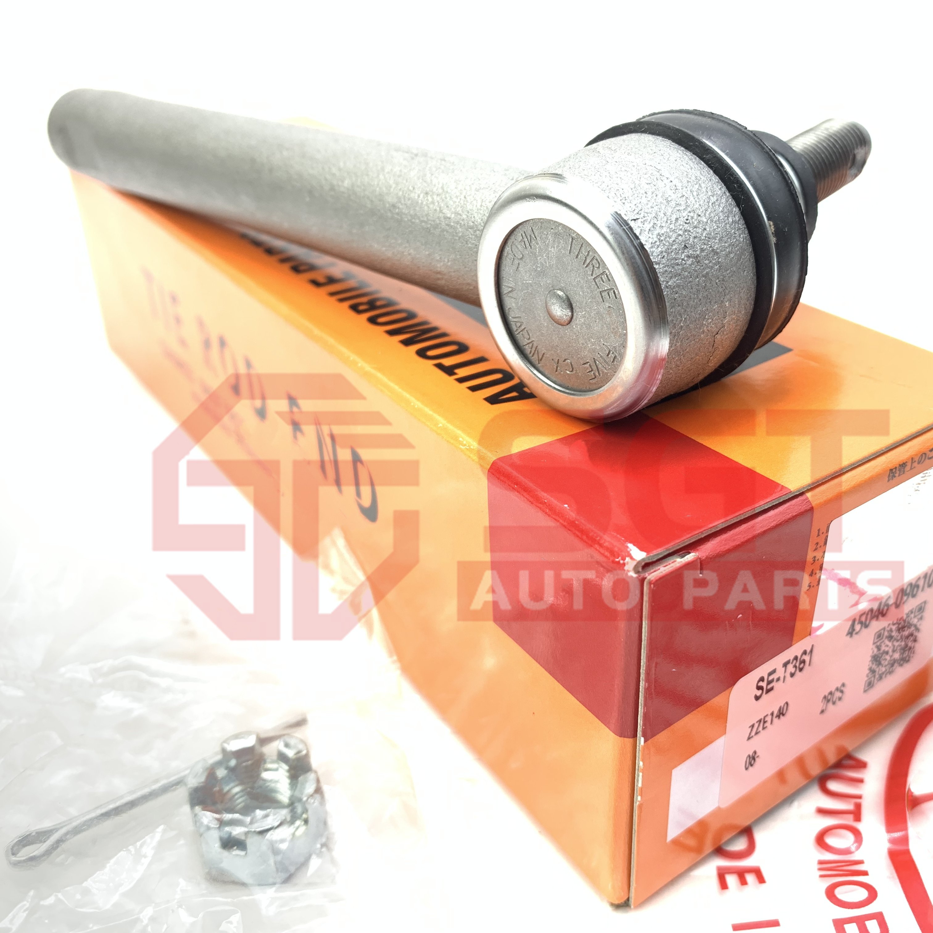New OE 45046-09610 SE-T361 Toyota Corolla Right and Left Outer Steering Knuckle Tie Rod End Ball Joint